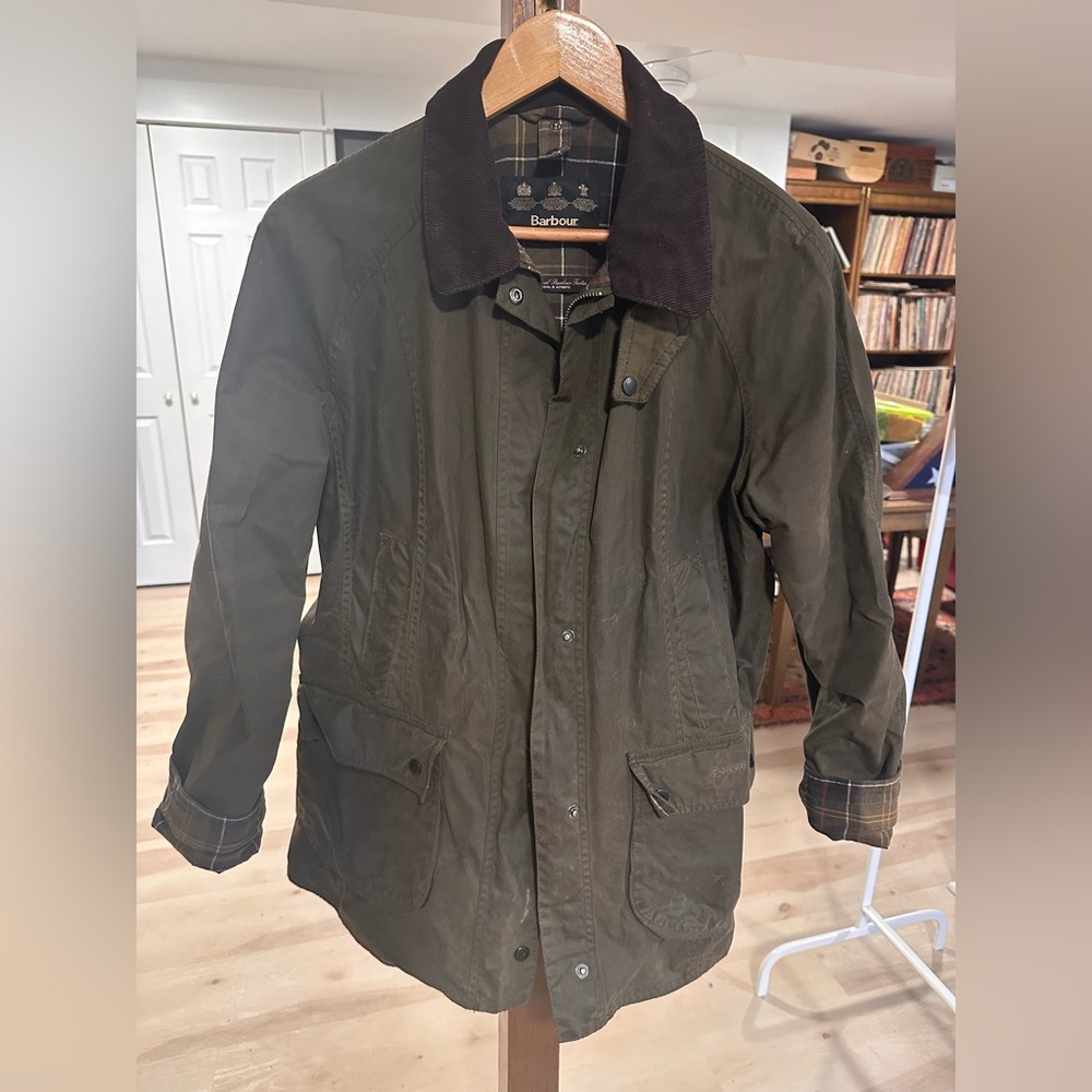 Barbour Beadnell Olive Green Women’s UK Size 18